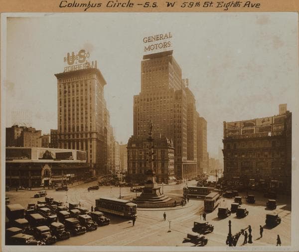 Manhattan: Columbus Circle - 59th Street (West) - 8th Avenue., 1930