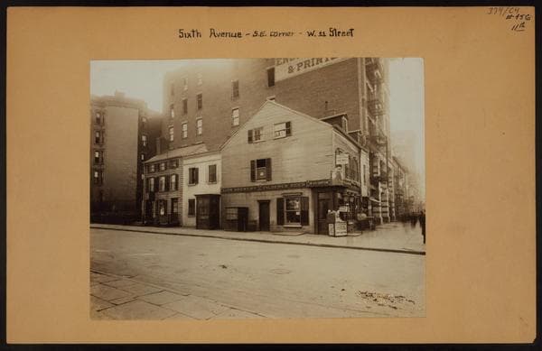 Manhattan: 6th Avenue - 11th Street (West), 1914