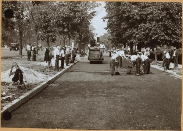 Brooklyn: Ocean Parkway - Seaside Boulevard, 1936