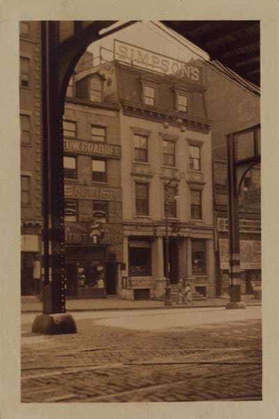 Manhattan: Park Row - James Street, 1927
