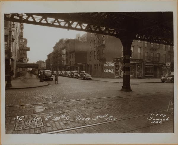 Manhattan: 38th Street (East) - 3rd Avenue, 1939
