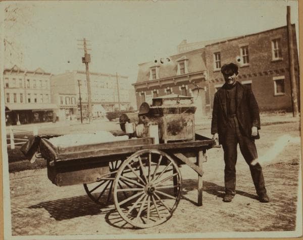 Occupations - Peddlers - Food - Refreshments - Peanuts - Brooklyn., 1905
