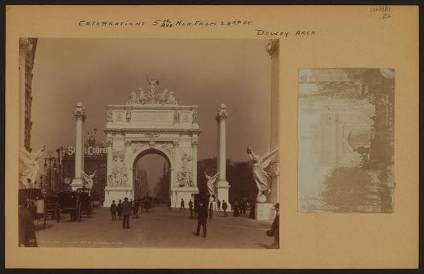Celebrations - Parades - Municipal events - The Dewey Arch., 1899