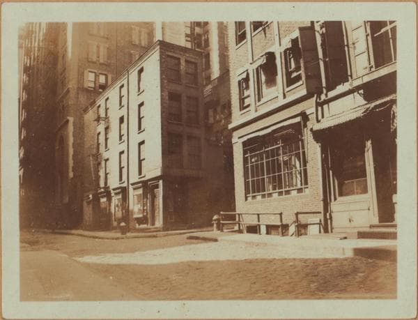 Manhattan: Platt Street - Gold Street, 1924