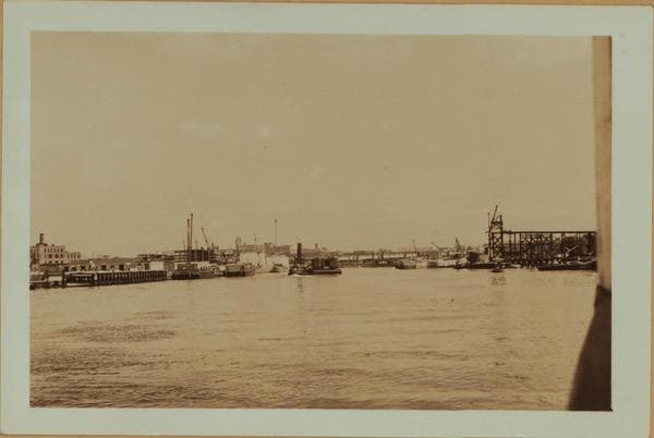 Harlem River - Manhattan - East 123rd Street., 1934–1935
