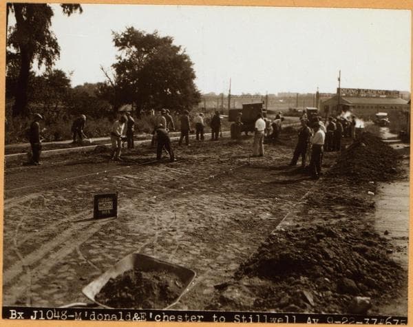 Bronx: McDonald Street - Eastchester Road, 1937