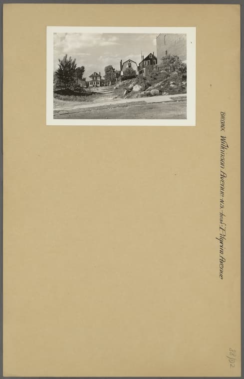 Bronx: Wilkinson Avenue - Pilgrim Avenue, 1938