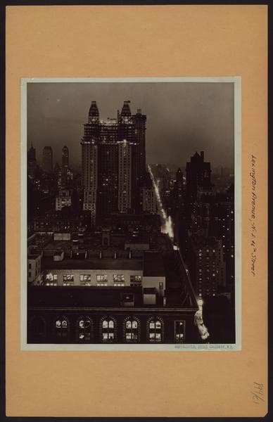 Manhattan: Lexington Avenue - 46th Street (East), 1931
