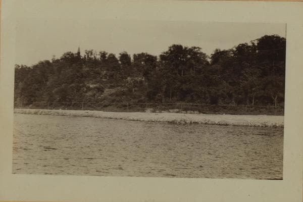 North (Hudson) River - Manhattan shoreline - Dyckman Street - [Inwood Hill Park.], 1926–1935