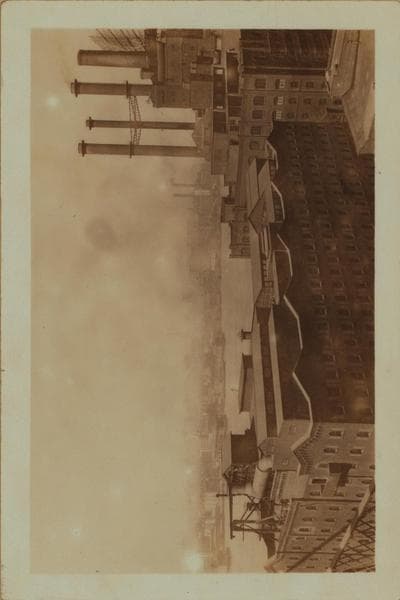 East River - Shore and skyline - Williamsburg Bridge - Newtown Creek - [Austin Nichols and Company.], 1926–1927
