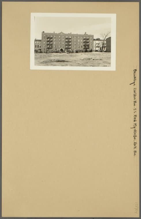 Brooklyn: Carlton Avenue - Myrtle Avenue, 1940