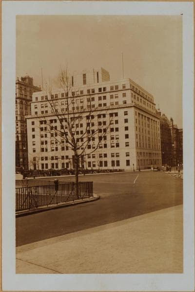 Manhattan: Centre Street - Pearl Street, 1937