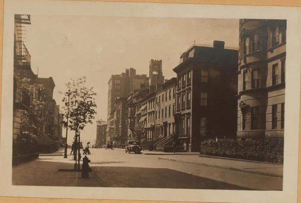 Brooklyn: Pierrepont Street - Hicks Street, 1927