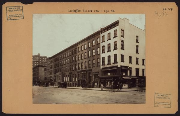 Manhattan: Lexington Avenue - 28th Street, 1925