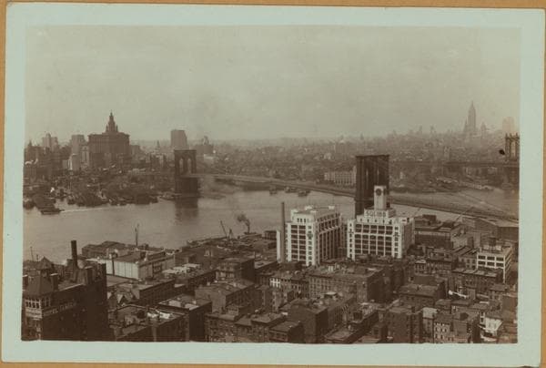 Bridges - Brooklyn Bridge., 1933
