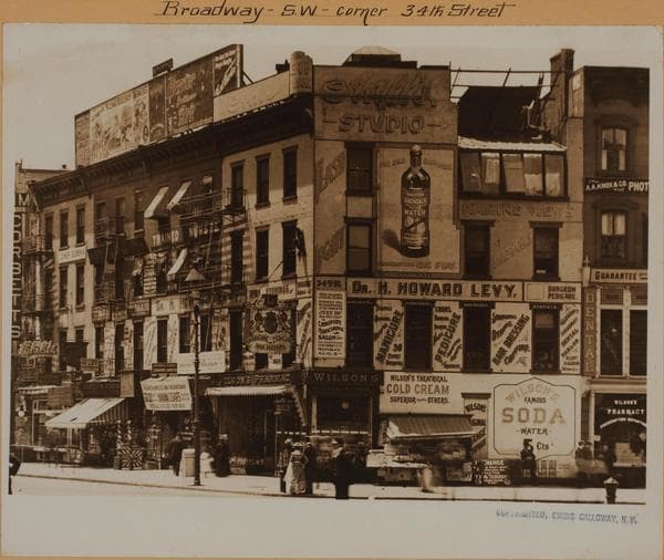 Manhattan: Broadway - 34th Street, 1901