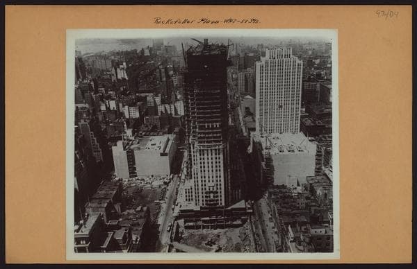 Manhattan: Rockefeller Plaza - 48th Street (West), 1932