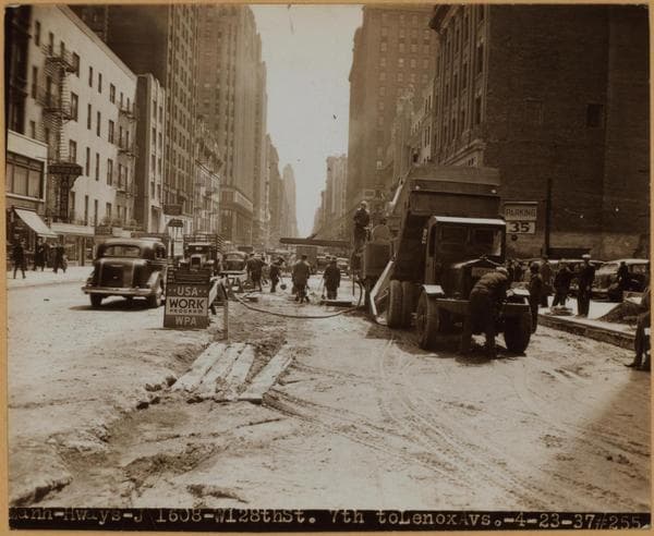 Manhattan: 57th Street (West) - 5th Avenue, 1936–1937