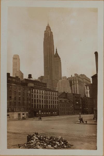 Manhattan: Burling Slip - South Avenue, 1932
