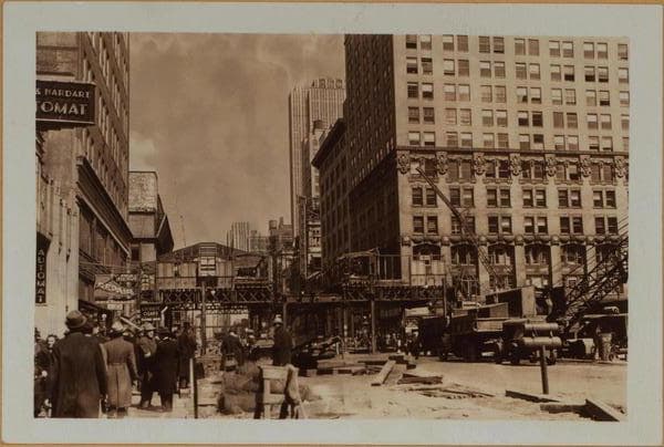 Manhattan: 6th Avenue - 41st Street (West), 1939