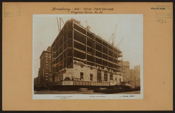 Manhattan: Broadway - 73rd Street, 1927