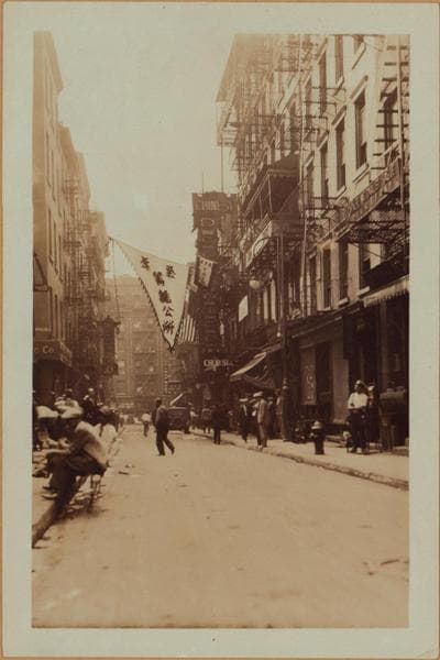 Manhattan: Pell Street - Bowery, 1927