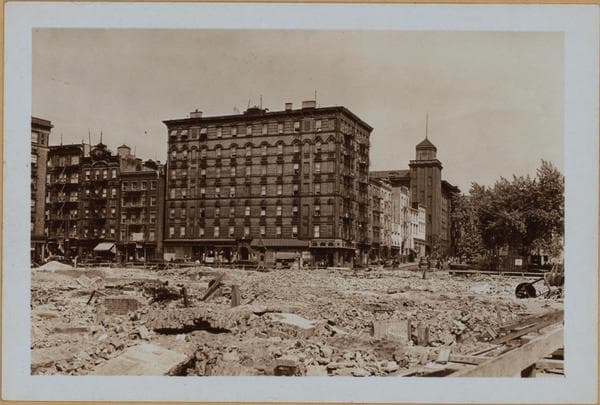 Manhattan: Franklin Street - Centre Street, 1938
