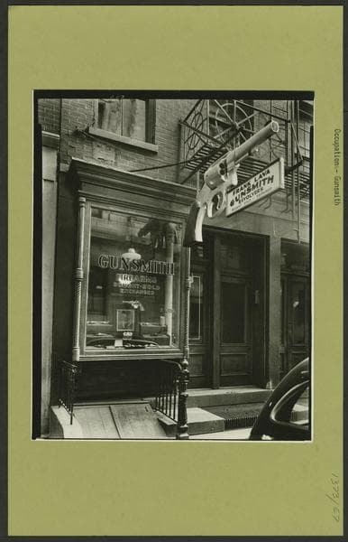 Occupations - Gunsmith., 1937
