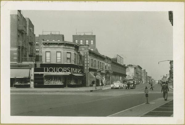 Fulton Street - Vanderbilt Avenue looking east, 1942-05-13