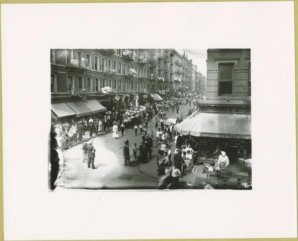 Rivington St. at Orchard St. c. 1910., 1910