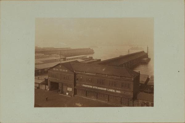 North (Hudson) River - Piers 31., 1931