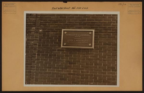 Manhattan: 68th Street (East) - Lexington Avenue, 1936