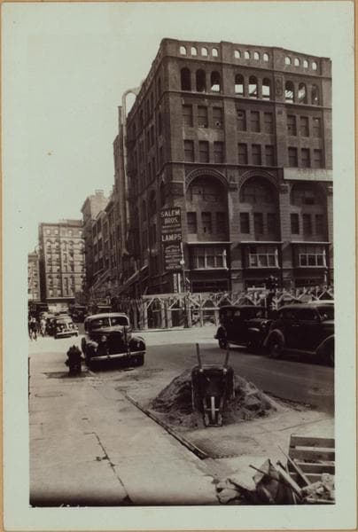 Manhattan: White Street - Centre Street, 1938