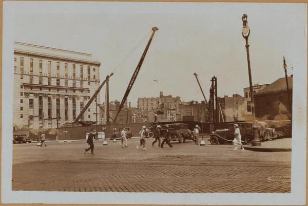 Manhattan: Centre Street - Pearl Street, 1933