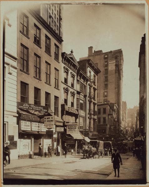 Manhattan: Nassau Street - Liberty Street, 1921