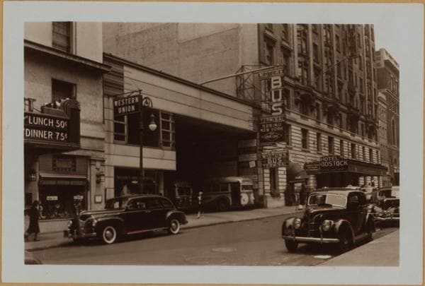 Manhattan: 43rd Street (West) - 6th Avenue, 1940