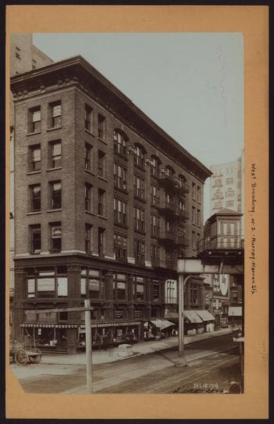 Manhattan: West Broadway - Murray Street, 1914