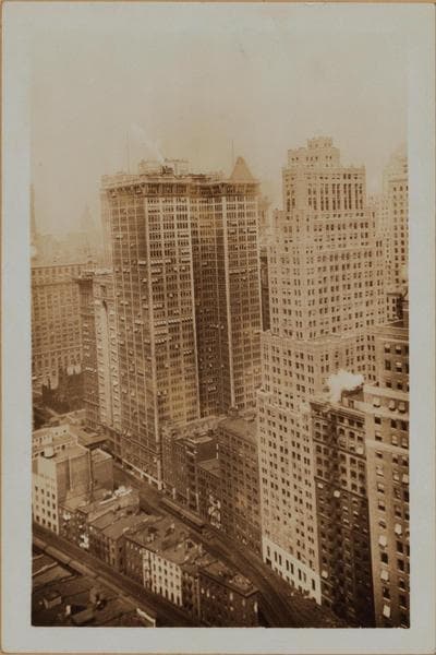 Manhattan: Greenwich Street - Trinity Place, 1929