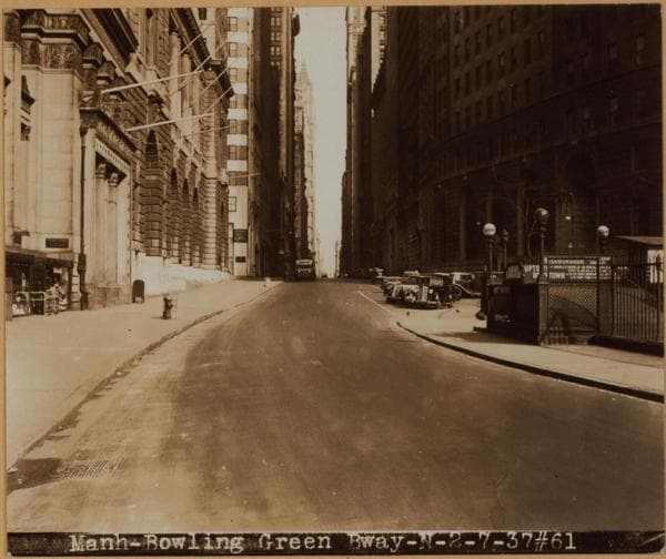 Manhattan: Broadway - Battery Place, 1905–1937
