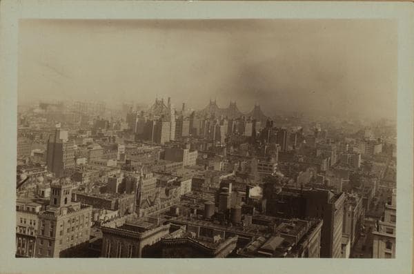 General view - Midtown Manhattan - East 50s., 1929