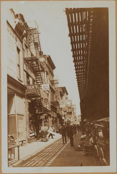 Manhattan: Bowery - Grand Street, 1934