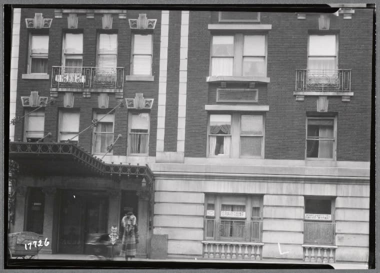Annadale apartment house; Dr. Marvin Steinberg Podiatrist: 385 Ft. Washington Ave-W. 177th St, Manhattan, 1937