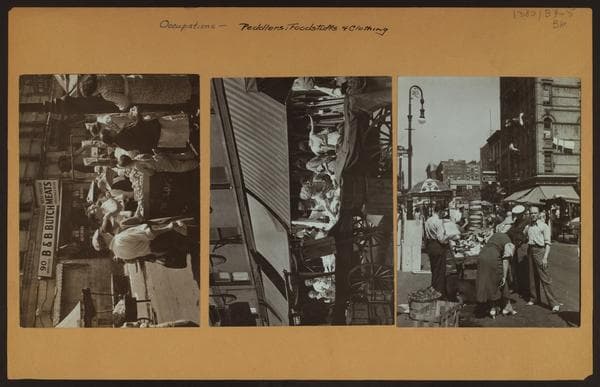 Occupations - Peddlers - Foodstuffs and Clothing., 1936