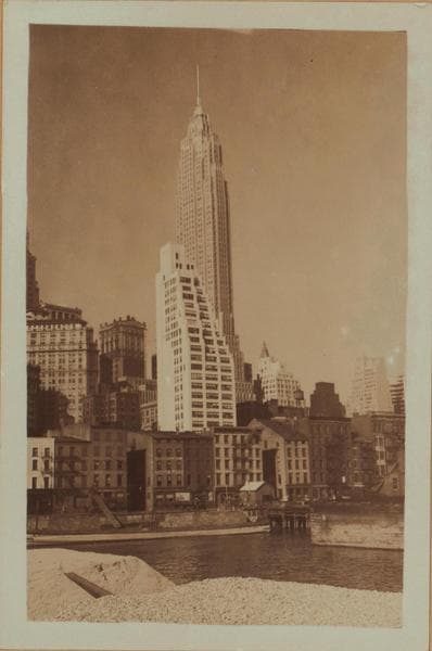 Manhattan: South Street - Old Slip, 1932–1934