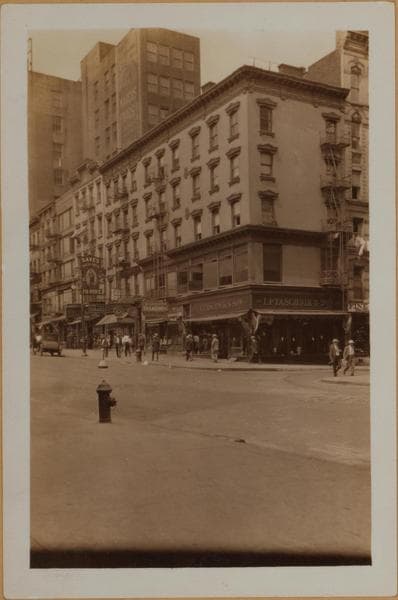 Manhattan: Canal Street - Forsyth Street, 1928