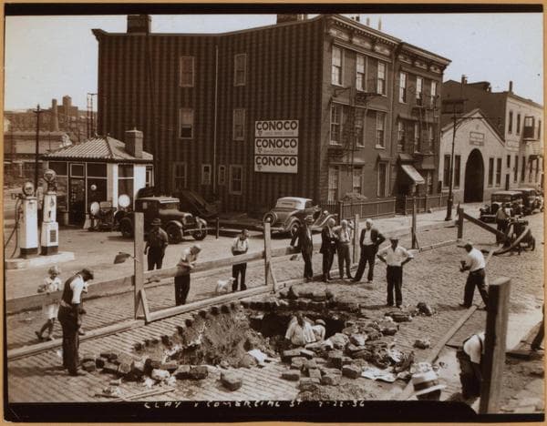 Brooklyn: Clay Street - Commercial Street, 1936