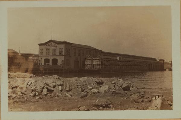 North (Hudson) River - Pier 78 of the Pennsylvania Railroad., 1927–1932
