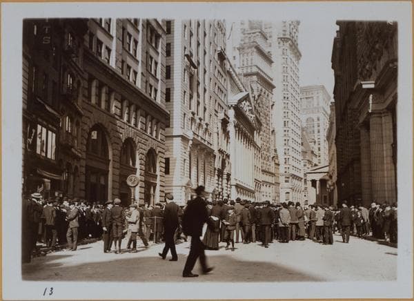 Manhattan: Broad Street - Exchange Place, 1900