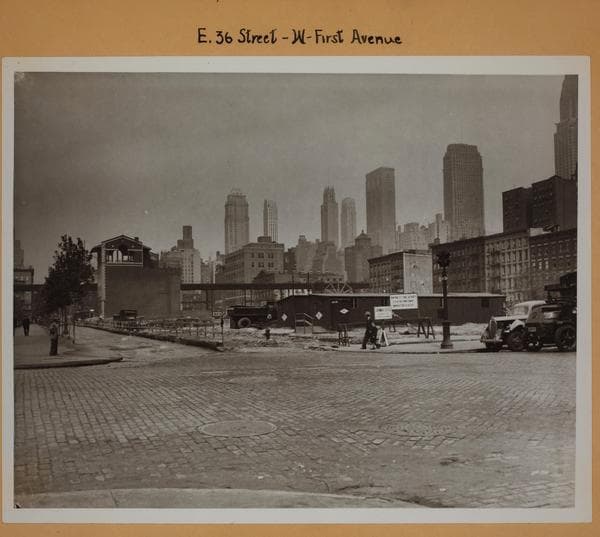Manhattan: 36th Street (East) - 1st Avenue, 1939