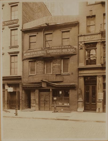 Manhattan: Duane Street - Broadway, 1919